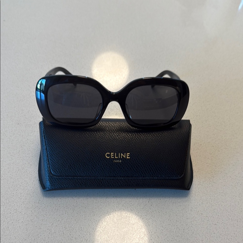 Celine Black Modern Sunglasses